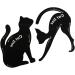 Mikinona Stencils 2pcs Eyeshadow Stencil Eye Stencil Eyeliner Model Card Cat Eye Stencil - Buy Online on SooperMarket.com
