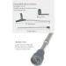 Forearm Crutches Adjustable Cane Forearm Crutches Handle with Comfy Grip - High Density Sturdy Aluminum Adjustable Heavy Duty for Standard and Tall Adults Lightweight Arm Crutch Journey - Buy Online on SooperMarket.com