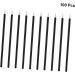 Baluue 100pcs Cosmetics Brush Liquid Makeup Eyeliner Applicator Tool Eye Makeup Eyeliner Liquid Brush White 10X0.5X0.5cm White - Buy Online on SooperMarket.com