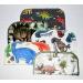 8x8 Inch Dinosaur Printed Flannel Little Wipes - Soft 1 Ply Fabric - Buy Online on SooperMarket.com