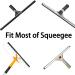 41 Inch Rubber Strip Glass Squeegee Refills Window Cleaner Scraper Strip Replacement Window Glass Cleaning Tool 2 Colors Black - Buy Online on SooperMarket.com