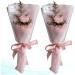 HOMSFOU 4 Pcs Rose Flower Flowers Bouquet Flower Soap Bouquet Gift Flower Bouquet Presents Artificial Bouquet Artificial Flower Bundles Bouquet of Flowers Artificial Carnation Roses - Buy Online on SooperMarket.com
