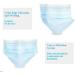 100 Pcs 3-Ply Cover Anti Dust Breathable Earloop Comfortable Sanitary Mouth Face Cover Professional Protection - Buy Online on SooperMarket.com