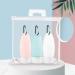 Buy Besylo Silicone Travel Bottles - 3 Pack (60ml) with Carabiners for Travel Outdoor Activities & School - Multicolored - Buy Online on SooperMarket.com