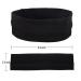 Mapofbeauty 3 Pack Yoga Headbands - Stretchy Cotton Hair Wraps for Sports & Exercise (Black White Dark Gray) - Buy Online on SooperMarket.com
