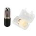 Zetiling Thickened Die Cast Makeup Brush Set - Ergonomic Handle Soft Bristles Black Capsule Shape Cheek & Face Cosmetic Tool with Storage Case - Versatile Application - Buy Online on SooperMarket.com