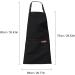 Adjustable Gray Salon Apron for Hair Cutting & Nail Art - Best Beauty Salon Accessory - Buy Online on SooperMarket.com