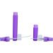 Zeoabsy 10pc Empty 3ml Matt Transparent Spray Bottles - Fine Fog Pumps & 2x Funnels for Water & Alcohol - Ideal for Perfume Travel Kits - Buy Online on SooperMarket.com
