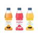 Syrup for Ice Cone Mixed Popular Flavour Syrups can be used with All Slush| Slushie Machines Orange Strawberry Pina Colada Each 250 ml (Pack of 3)