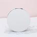 Zcooooool Round Folding Makeup Mirror 8CM - Professional Double-Sided Compact Mirror, PU Surface, Handbag Mirror, White - Buy Online on SooperMarket.com