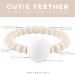 Ryan and Rose Cutie Teether Rattle - Ivory | Baby Teething Toy - Buy Online on SooperMarket.com