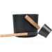 Sauna Bucket Sauna Bucket ladle Set 7L Luxurious Finnish Matching Ladle Sauna Barrel Sauna Aluminum Bucket with Long Handle Spoon Set Sauna Bucket Stylish Spa Esential for Water Ladling Black - Buy Online on SooperMarket.com