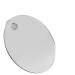 Anti Fog Shower Mirror  Round Shower Mirror Fogless Bathroom Shaving Mirror Wall Hanging Shatterproof Portable Fog Free Bathroom Shaving Mirror Frameless Men Mirror for Men Women Home Traveling