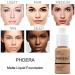 Phoera Full Coverage Foundation Soft Matte Oil Control Concealer 30ml, 24HR Long Lasting, with Makeup Primer for Flawless Finish - 102 Nude & Primer - Buy Online on SooperMarket.com