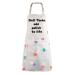 MBMSO Nail Tech Apron Manicurist Apron Nail Cosmetology Gift for Nail Technician Nail Artist Nail Techs Add Polish to Life Nail Techs Add Polish to Life Apron-white Standard