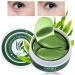 WALULAN Green Eye Mask - 60 Pcs - Anti-Wrinkle Treatment for Puffy Eyes, Dark Circles, Fine Lines - Moisturizing Collagen Eye Patches - Buy Online on SooperMarket.com