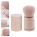 NOLITOY Powder Brush - Fluffy Blush & Foundation Makeup Brush | Portable Pink Cosmetic Tool for Flawless Blending - Buy Online on SooperMarket.com