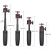 Extendable Selfie Stick Mini Tripod 2 in 1 for GoPro, AKASO Action Cameras | Portable Vlog Tripod - Buy Online on SooperMarket.com