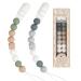 Kowlone Dummy Clips Boys Girls Silicone Soother Pacifier Chain Teething Holder for Baby Unisex Newborn Dummies(Grey Green)