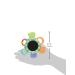 Nuby Look-at-Me Mirror Teether Toy - Colorful and Safe for Babies | CMV Variants Available - Buy Online on SooperMarket.com