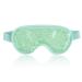NEWGO Cooling Eye Mask for Puffy Eyes Reusable Hot Cold Therapy Gel Cold Eye Mask for Migraine Headache Dark Circles Dry Eyes Swollen Eyes Sinus Pain Green