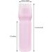Yebeauty Root Comb Applicator Bottle Set - 6oz Hair Dye Brush with Scale, Pink - 2 Pack - Buy Online on SooperMarket.com