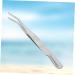 minkissy Lash Cluster Tweezers Eyelashes Tweezer Eyelash Tweezer Makeup Tweezer Stainless Steel Eyebrow Tweezer Eyelashes Extension Clip Eyebrow Clip Portable Beauty Tools medium Silver - Buy Online on SooperMarket.com