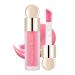 Face Blush with Face Brush Liquid Blush for Cheeks Long Lasting & Smooth Creamy Formula Lightweight Blush Smudge Proof Natural-Looking Waterproof Liquid Blush #01 001 blush 10.00 ml (Pack of 1)