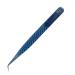 Professional tweezers for eyelash extension High precision volume tweezers made of stainless steel (JM3-1 Blue)