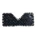 Home Decoration Amethyst Eye Mask for Fatigue Reduction Stress Amethyst Gem Cooling Eye Mask Lined wBeads Full of Texture (Color : Black Obsidian)