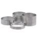 Wanyifa Titanium Bicycle Headset Spacer 1-1/8" (5-10 - 15-20mm) Pack of 4 Glossy