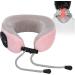 Buy Electrical Neck Massage Device - U-Shaped Pink Pillow for Comfortable Neck & Shoulder Relief | International Shipping Available - Buy Online on SooperMarket.com