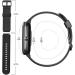 ZURURU 19mm Soft Silicone Replacement Bands for Veryfitpro ID205 Series Fitness Watch (Black) - Buy Online on SooperMarket.com