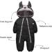 JiAmy Baby Boys' Snowsuit Romper Winter Hooded Jumpsuit | Black | 9-12 Months - Buy Online on SooperMarket.com
