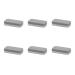 kawehiop 6piece Non-Toxic and Odorless Foot Pumice Stone for Smooth Line and Round Edge Wide Application Pedicure Foot Cleaning Grey