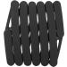 Foldable Headband Adjustable Headband Travel Headband Black Wave Hairband Headband Hair Accessories Headband(black) - Buy Online on SooperMarket.com