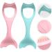 STOBOK 2pcs Mascara Brush Eyelash Tool Eyeshadow Brush Eyeliner Card Eyelashes Curler Eyelash Brush Girl - Buy Online on SooperMarket.com