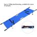 BHDK Folding Portable Stretcher Emergency Patient Mover Stretcher Rescue Quicklitter Travel Size Transport for Hospital Clinic Home Sports venues Ambulance (Blue)(1) - Buy Online on SooperMarket.com