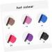 PLAFOPE 6pcs Colored Mascara Makeup Mascara Lady Mascara Cream Eyelash Mascara Women Mascara Makeup Tool Abs - Buy Online on SooperMarket.com