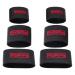 FRCOLOR Hair Clipper Cover Heat Resistant Clipper Bands Silicone Barber Clipper Grips 6 Pcs