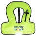 Scuba Choice Youth Kids Snorkel Vest Neon Yellow/Blue with Name Box