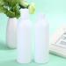 Minkissy 6pcs Portable Dispensing Empty Bottles Clear Water Bottle Refillable Shampoo and Conditioner Cosmetic Containers Shampoo Bottles Empty Shower Gel Bottle White Travel Lotion Filling - Buy Online on SooperMarket.com