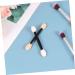 WOONEKY 24pcs Eyeliner Sponge Brush Smudge Eye Brush Dual Ended Eyeshadow Brush 7cm Black - Buy Online on SooperMarket.com