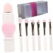 Balacoo 4 Sets Mini Makeup Brush Set Foundation Eyeshadow Blush & Sponges Perfect for Travel | Premium Artificial Fiber Makeup Brushes - Buy Online on SooperMarket.com