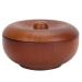 Premium Wooden Shaving Bowl & Soap Set | Wood Shaving Brush & Foam Cup for Professional Grooming - Buy Online on SooperMarket.com