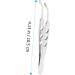 PLAFOPE Meibomian Gland Massage Forceps - Stainless Steel Pointy Tweezers for Eyelid Massage and Lash Extensions - Buy Online on SooperMarket.com