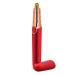 Electric Eyebrow Razor Rechargeable Eyebrow Hair Remover Trimmer for Women Men Instant and Painless Hair Removal for Face Lips Nose Facial Hair Red
