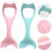 STOBOK 2pcs Mascara Brush Eyeshadow Brush Girl Makeup Tool Mascara Shield Mascara Applicator Set Eyelash - Buy Online on SooperMarket.com