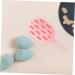 Angoily Box Beauty Egg Storage Bag - Pink Sponge Egg Tray for Travel 7.8x6cm | International Shipping - Buy Online on SooperMarket.com