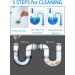 12pcs Drain Sticks Enzyme Drain Cleaner Keeps Drains And Pipes Clear And Odor Cleaning Tool Prevents Blockages And Bad Odour | Perfect For Grease Fat Food Resi-due - Buy Online on SooperMarket.com